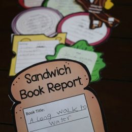 FREE Fun Sandwich Book Report Printables!