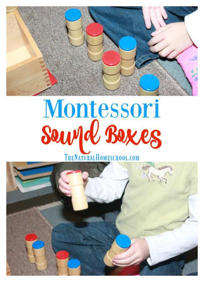 FREE Montessori Sound Boxes Nomenclature Printable Cards