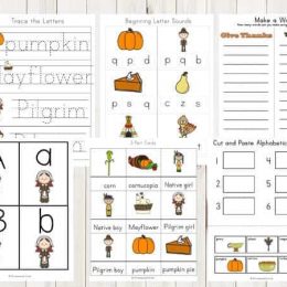 FREE Thanksgiving Worksheets Printables