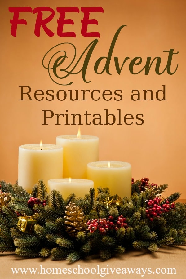 Celebrate the leadup to Christmas with these FREE Advent Resources and Printables! #fhdhomeschoolers #freehomeschooldeals #advent #homeschoolers #hsmoms