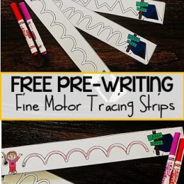 FREE Camping Tracing Strips