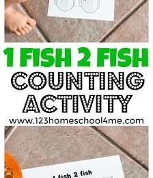 FREE One Fish, Two Fish Counting Game