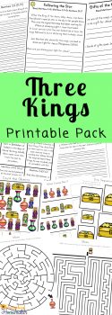 FREE Three Kings Printable Pack & Bible Study