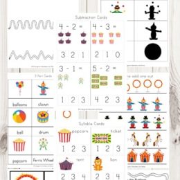 FREE Circus Fun Printable Pack