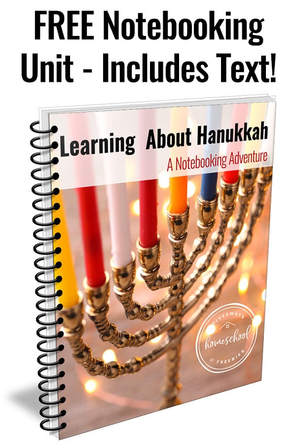 FREE Hanukkah Notebooking Unit