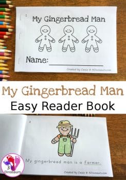 FREE My Gingerbread Man Easy Reader