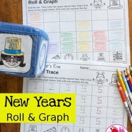 FREE New Year's Eve Roll & Graph