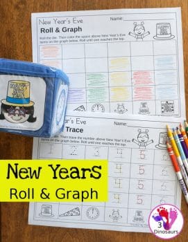 FREE New Year's Eve Roll & Graph