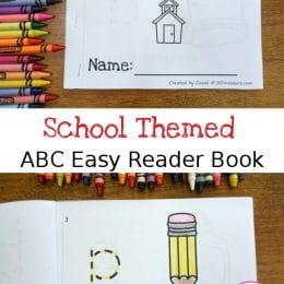 FREE School-Themed ABC Easy Reader