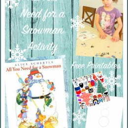 FREE All You Need for a Snowman Activity Printables