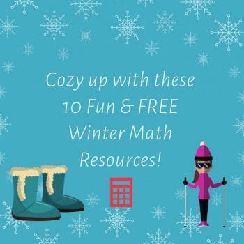 10 Fun & FREE Winter Math Resources!