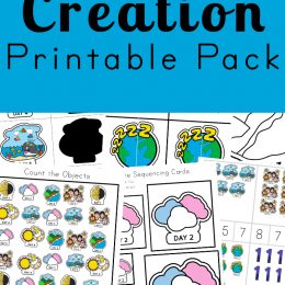 Days of Creation Printable Pack (FREE until 1/31/19!)