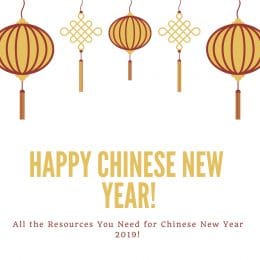 List of Chinese New Year Activities and Ideas! (Both free and for purchase)