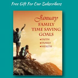 FREE January Family Time Saving Goals Planner (subscriber freebie!)