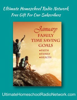 FREE January Family Time Saving Goals Planner (subscriber freebie!)