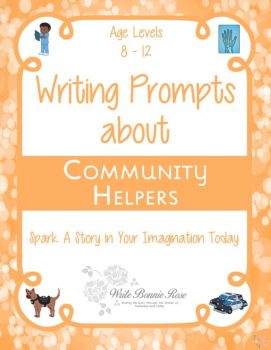 FREE Writing Prompts about Community Helpers