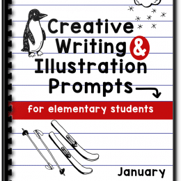 FREE Creative Writing & Illustration Prompts for January