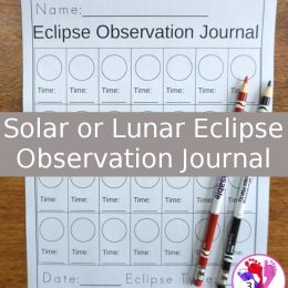 FREE Solar or Lunar Eclipse Observation Journal