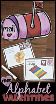 FREE Valentine's Alphabet Activity