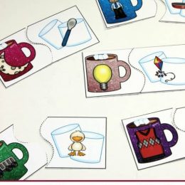 FREE Winter Rhyming Puzzles