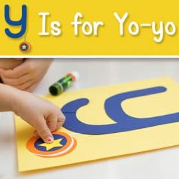 FREE Y is for Yo-yo Craft