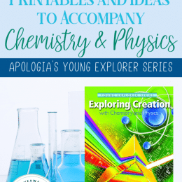 FREE Printables and Ideas for Apologia's Chemistry & Physics