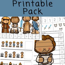 FREE Book of David Printable Pack