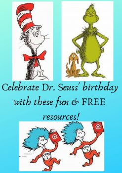 Celebrate Dr. Seuss' Birthday with these Fun and FREE Resources!