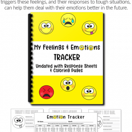 FREE My Feelings and Emotions Tracker (limited time only!)