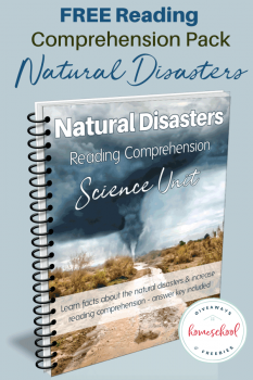 FREE Natural Disasters Reading Comprehension Science Unit