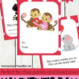 Animal-Themed Valentine's Day Cards