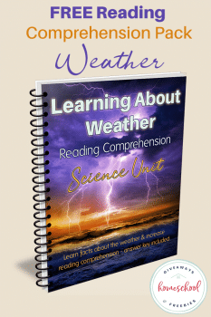 FREE Weather Reading Comprehension Science Unit