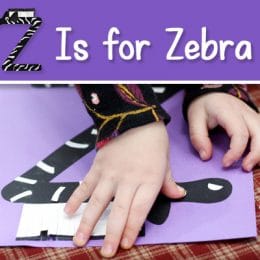 FREE Z is for Zebra Craft