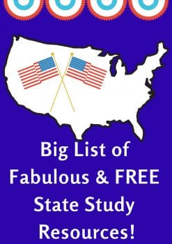 Big List of Fabulous & FREE State Study Resources!