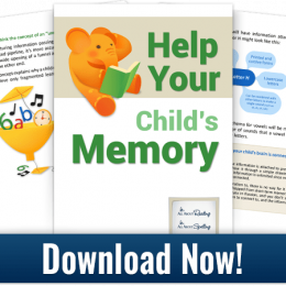 Improve Your Child's Memory FREE eBook!