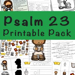 FREE Psalm 23 Printable Pack