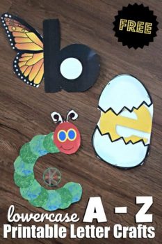 FREE & Easy Alphabet Crafts