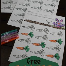 FREE Easter Word Families Worksheets