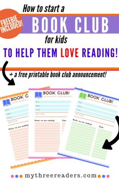 How to Lead a Kids' Book Club FREE Tips + more!