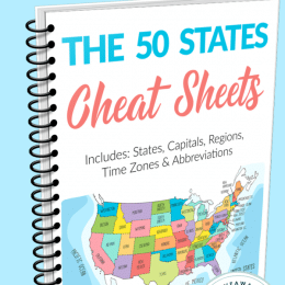 The 50 States FREE Cheat Sheets!