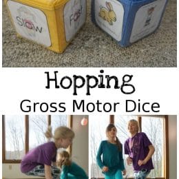 FREE Hopping Gross Motor Dice