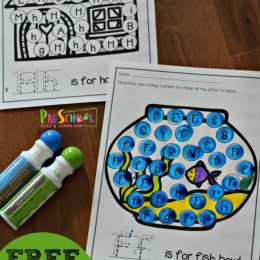 FREE Letter Recognition Activity Worksheets