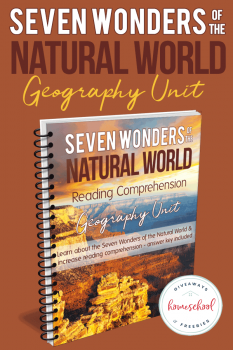 FREE Seven Wonders of the Natural World Reading Comprehension