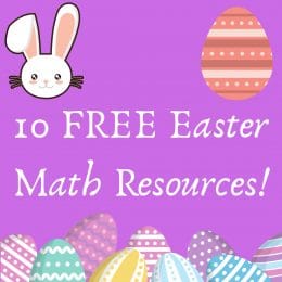 10 FREE Easter Math Resources!