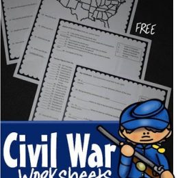 FREE Civil War Worksheets