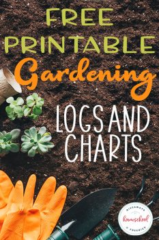 FREE Gardening Logs & Charts