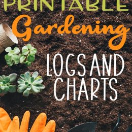 FREE Gardening Logs & Charts