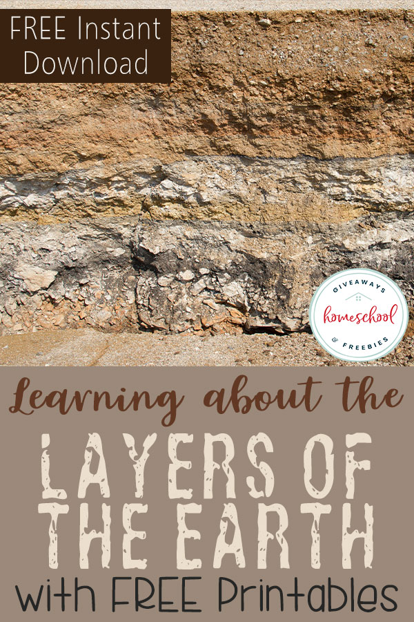 FREE Layers of the Earth Printables