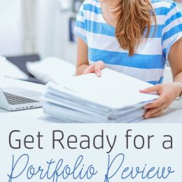 FREE Portfolio Review Printables