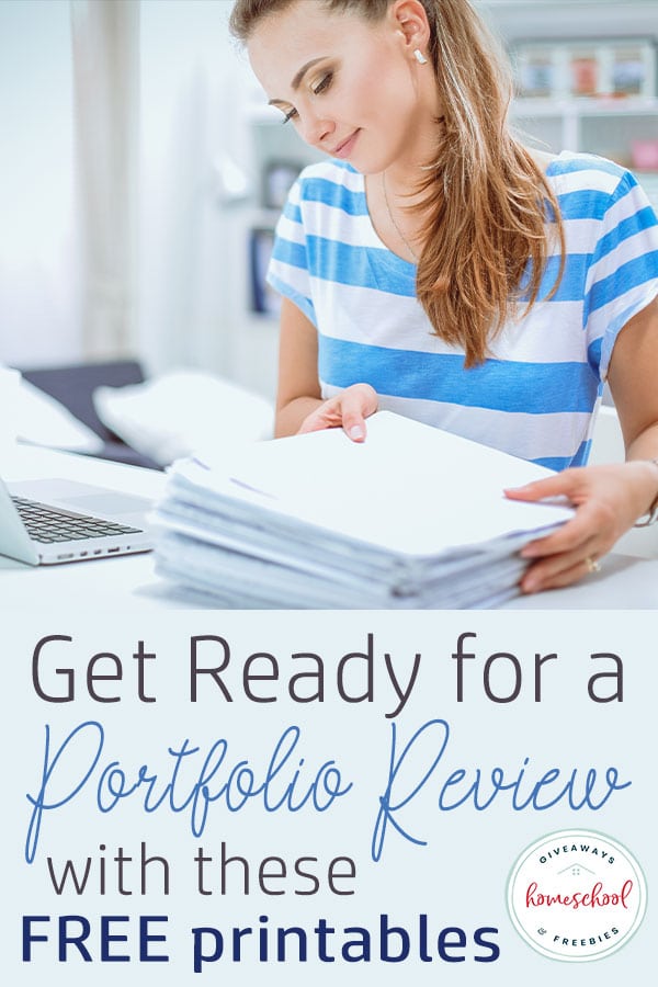 FREE Portfolio Review Printables